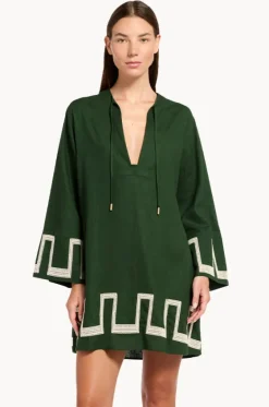 Tirari Nights Embroidered Mini Kaftan|Jets Outlet