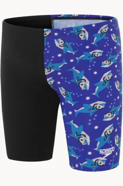 Toddler Boys Shark Digital Printed Jammer|Speedo Outlet