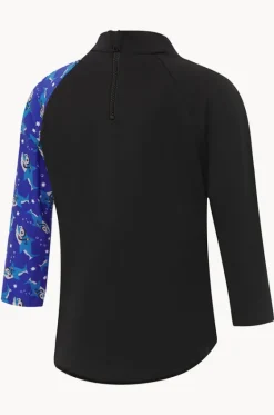 Toddler Boys Shark Digital Printed Suntop|Speedo Sale