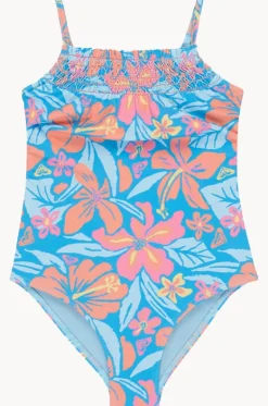 Toddler Girls Hibiscus Hugs One Piece|Roxy Online