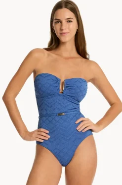 Toscana U Bar Bandeau One Piece|Sea Level Discount
