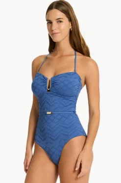 Toscana U Bar Bandeau One Piece|Sea Level Discount