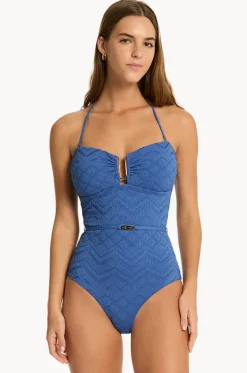 Toscana U Bar Bandeau One Piece|Sea Level Discount