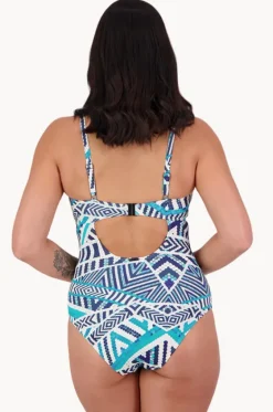 Tribal Geo DD/E Cup Ring Front One Piece|Moontide New