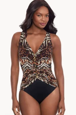 Tribal Tigress Charmer One Piece|Miraclesuit Best