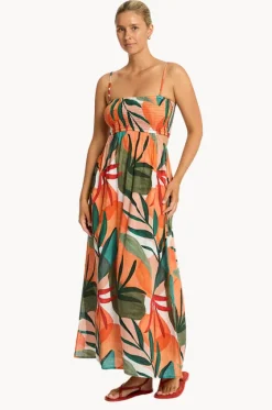 Tropaluxe Cutaway Bandeau Dress|Sea Level Discount