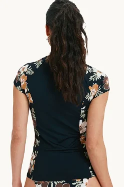 Tropical Feels Cap Sleeve Suntop|Roxy