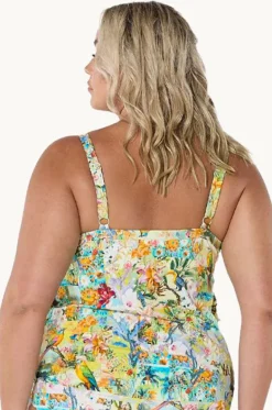 Tropicana Tiered Frill Tankini Separate|Capriosca