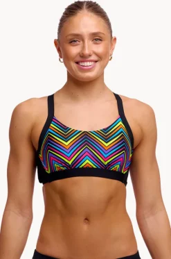 Up Down DD/E Cup Hold Steady Crop|Funkita New