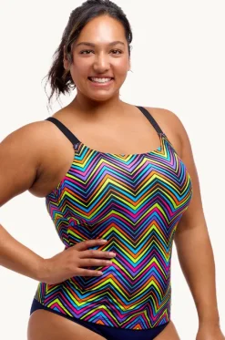 Up Down Scoop Neck Tankini Separate|Funkita Discount
