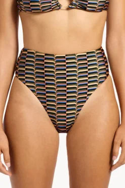 Urban Geo High Waist High Leg Pant|Jets Clearance