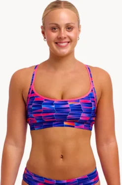 Warped Waves Sports Top|Funkita Discount