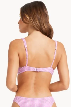 Wave Check Ruby Bra|Billabong Outlet