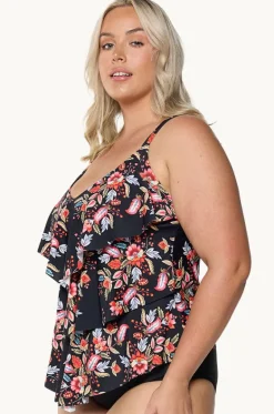 Wild Berries Tiered Tankini Separate|Capriosca Sale