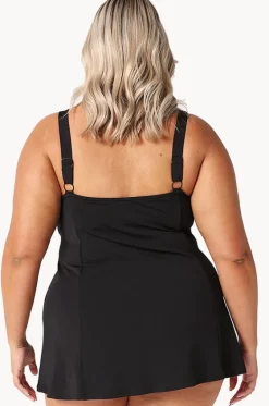 Wide Strap Swim Dress|Capriosca Outlet