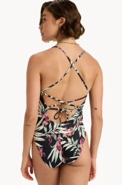 Wind Swept Floral Beach Classics One Piece|Roxy Best