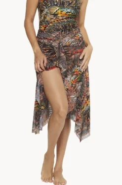 Zambia Mesh Frill Skirt|Togs Swimwear Online