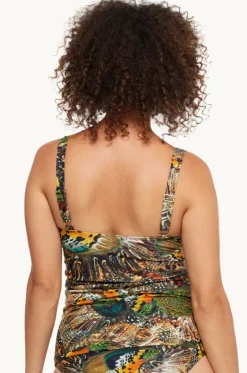 Zambia Pleated Tankini Separate|Togs Swimwear Outlet