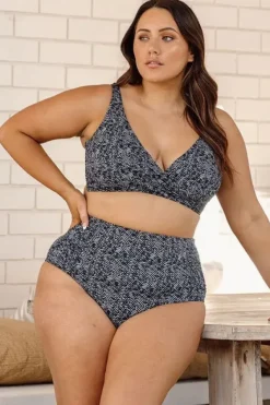 Zig Zag Delacroix Cross Front Bra|Artesands New