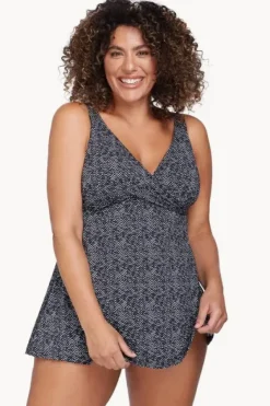 Zig Zag Delacroix Swim Dress|Artesands Best