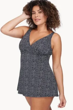 Zig Zag Delacroix Swim Dress|Artesands Best