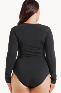 Zip Front Sunsuit|Capriosca Clearance